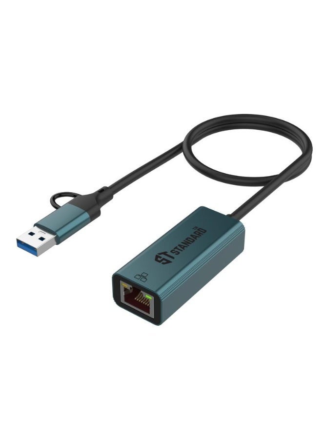 اس تي محول St UE106 Plus من USB‑C و USB إلى إيثرنت - Image 2